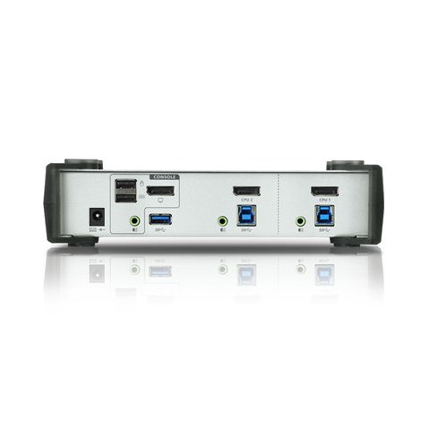 Aten CS1912 2-Port USB 3.0 DisplayPort KVMP™ Switch (Cables included) Aten | 2-Port USB 3.0 DisplayPort KVMP Switch (Cables incl - 2